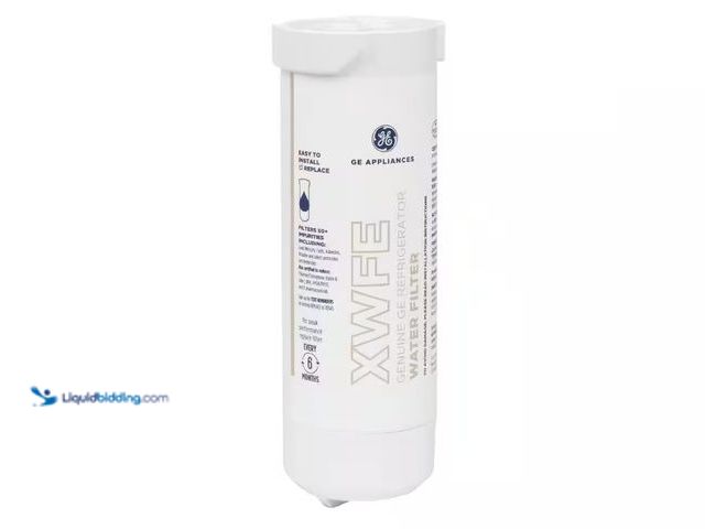 Lot 49-5552811 - GE
Genuine XWFE Refrigerator Water Filter for GE. Model # XWFE. Unused