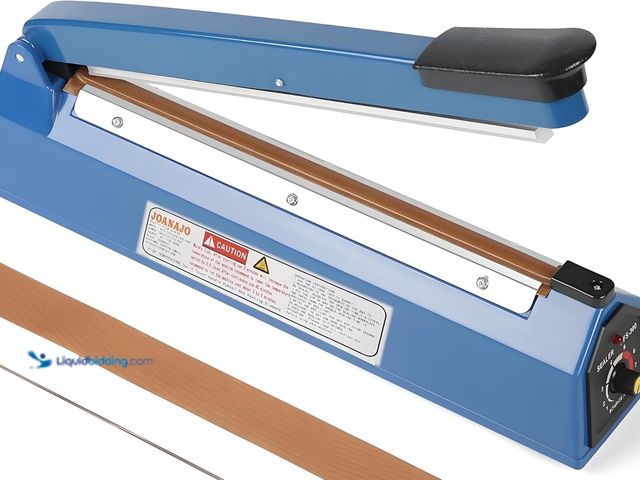Lot 49-3511767 - Impulse Sealer 16 inch Manual Heat Sealer Machine with Adjustable Heating Mode, ABS Shrink Wrap Bag ...