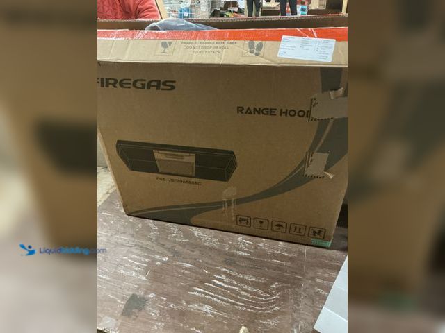 Lot 49-5487839 - FIREGAS Range Hood (unable to test) Unused