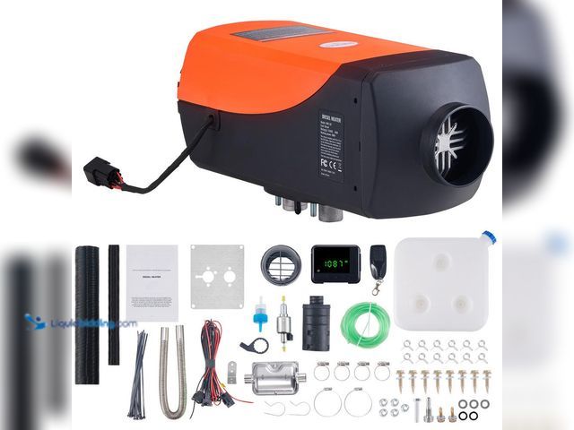 Lot 49-5453400 - VEVOR Diesel Air Heater 17,060 BTU Diesel Heater 5,000W 12V 10L Fuel Tank Other Fuel Type Space Heat...