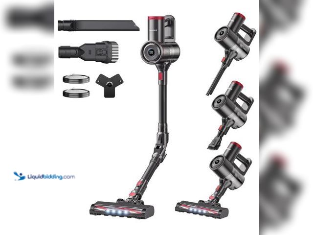 Lot 49-5436633 - Cordless Vacuum Cleaner with Back-Saving&Self-Standing,Upright Vacuum Cleaners for Home,Anti-Tangle,...