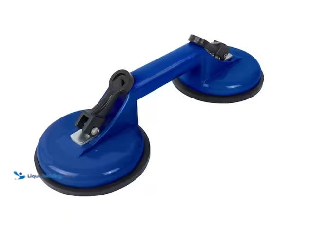Lot 49-1628062 - QEP Double Suction Cup for Handling Large Glass and Tile, Model # 75003, Unused  Ref#SB0715