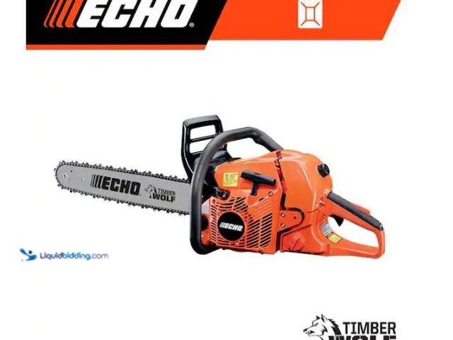 Lot 49-1627628 - PARTS AND REPAIR LOT CONTAINING (1) ECHO 20 in. 59.8 cc Gas 2-Stroke Rear Handle Timber Wolf Chainsa...