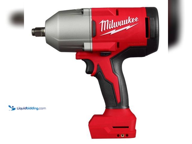 Lot 49-5435540 - Milwaukee
M18 18-Volt Lithium-Ion Brushless 1/2 in. High Torque Impact Wrench with Friction Ring (T...
