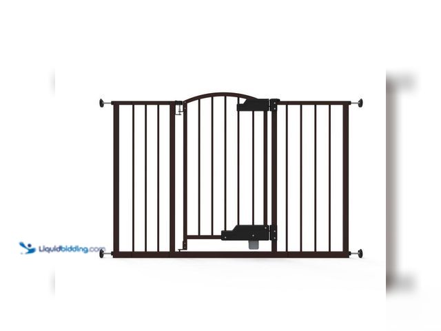 Lot 49-5413855 - INGENUITY
Thruway 52W Series Hands-Free GlideOpen Pressure/Hardware Mounted Pet and Baby Gate, 24"-...