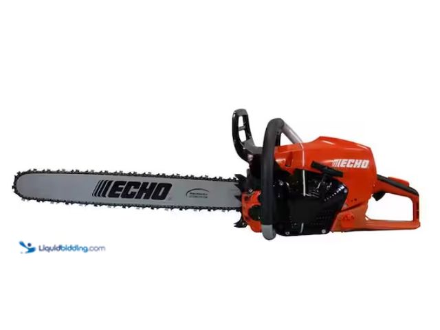 Lot 49-1574747 - ECHO 32 in. 73.5 cc Gas 2-Stroke X Series Professional Commercial Grade Chainsaw with Full Wrap Alum...