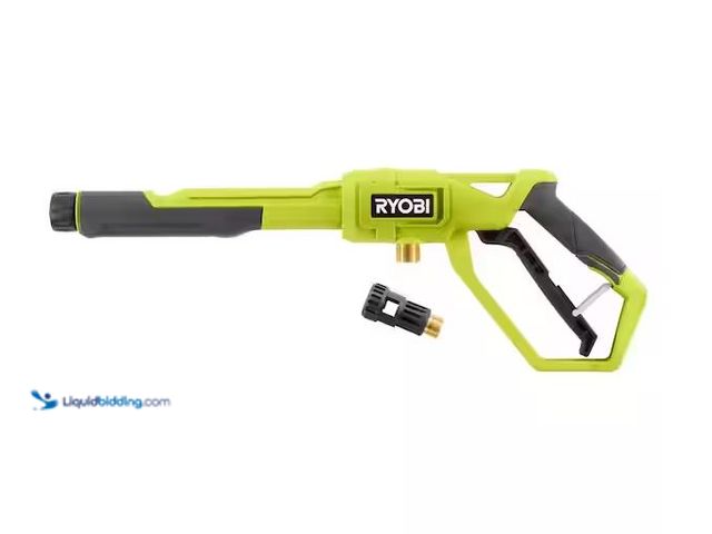 Lot 49-1576702 - RYOBI 3600 PSI Pressure Washer Trigger Gun Kit Model # RY31036, Slightly Used, Missing Nozzle  Ref#A...