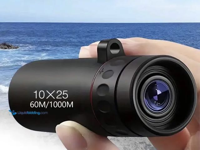 Lot 49-1820923 - New 10X25 High Magnification Monocular Telescope for Adults