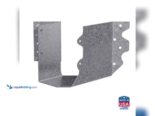 Lot 49-5544716 - QTY 6 - Simpson Strong-Tie SUL ZMAX Galvanized Joist Hanger for 2x6 Nominal Lumber, Skewed Left. Sto...