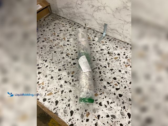 Lot 49-3527886 - Kitchen Nylon Floral Floor Mat. Item is unused.