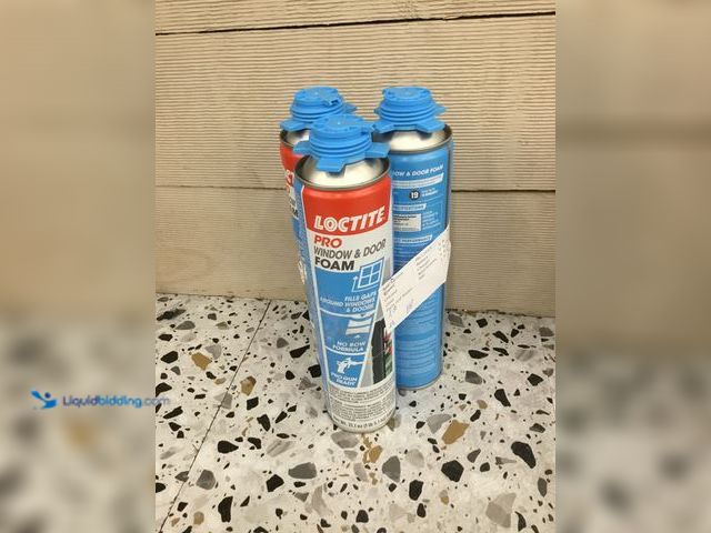 Lot 49-5410918 - Lot of 3. Loctite Pro Window and Door 21 oz. Spray Foam Sealant. [Model # 2865807] Unused