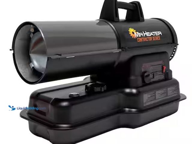Lot 49-5486667 - Mr. Heater
Contractor Series 80,000 BTU Black Forced Air Kerosene/Diesel Outdoor Space Heater with ...