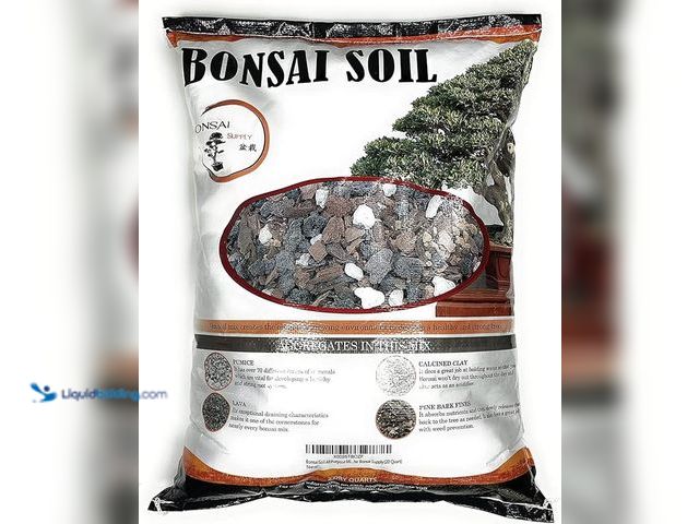 Lot 49-2000249 - Bonsai Soil by The Bonsai Supply – 20qts. Professional Bonsai Soil Mix | Ready to use| Great for All...