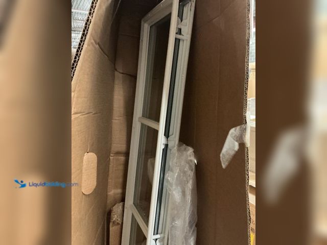 Lot 49-3529093 - 75"x10" Glass Window (scuffs and scratches) Used