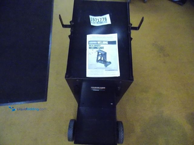 Lot 49-1971778 - 1 Chicago Electric 61316 Welding Cart Chicago Electric Welding Cart Used In Good Condition, Does Hav...