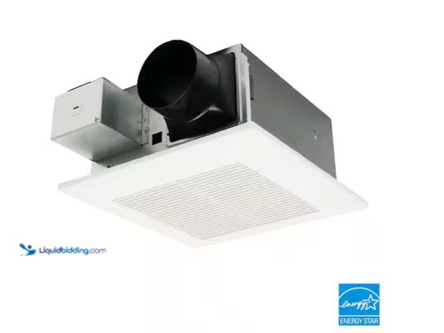 Lot 49-1628032 - Panasonic WhisperFit DC, Pick-A-Flow 50 ,80, 110 CFM ENERGY STAR Quiet Ceiling Bathroom Exhaust Fan ...