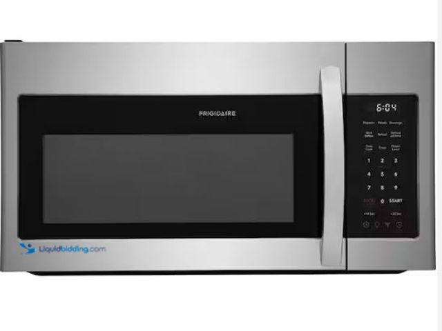 Lot 49-1577082 - Frigidaire 1.8 Cu. Ft. Over-The-Range Microwave in Stainless Steel, Model # FMOS1846BS, Unused, Powe...