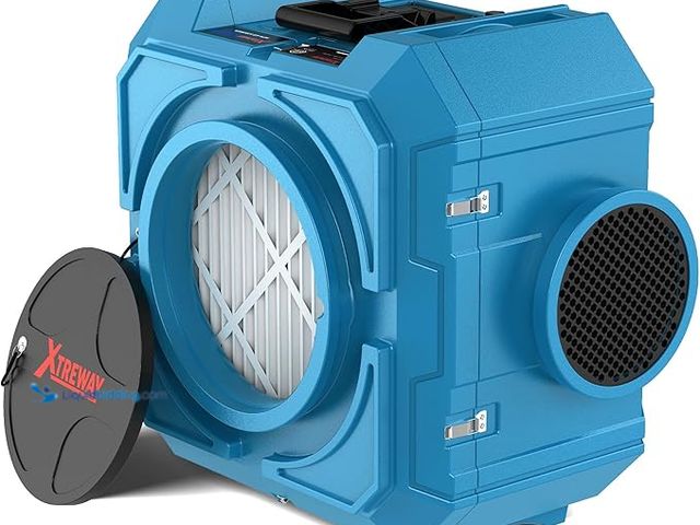 Lot 49-1557152 - Xtreway Hepa Air Scrubber Commercial Air Purifier with 3-Stage Filtration Negative Air Machine Indus...