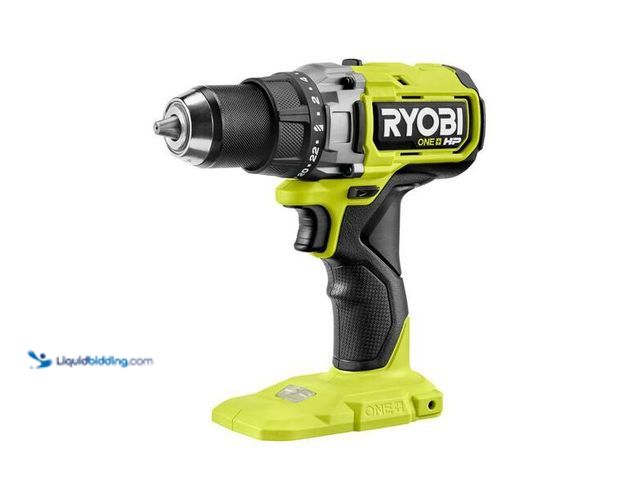 Lot 49-5545317 - RYOBI
ONE+ HP 18V Brushless Cordless 1/2 in. Drill Driver (Tool Only) Used