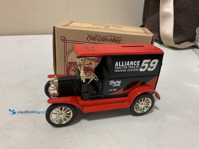Lot 49-5467756 - Other ERTL COLLECTIBLES 1/25 SCALE DIECAST CAR FORD MODEL T #59 ALLIANCE RACING 1 OF 500 NEW IN BOX