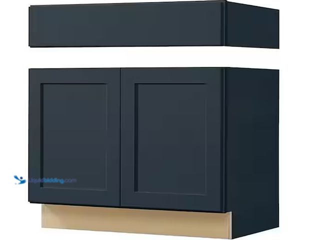 Lot 49-3637915 - Hampton Bay Avondale 36 in. W x 24 in. D x 34.5 in. H Ready to Assemble Plywood Shaker Sink Base Kit...