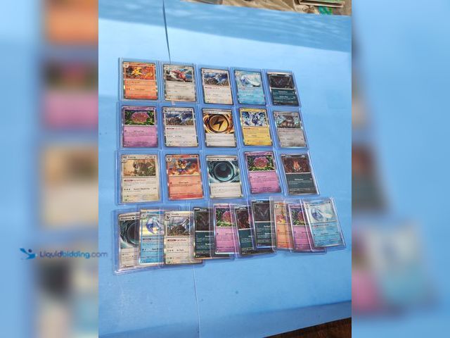 Lot 49-1817792 - 25- COLLECTIBLE POKEMON REVERSE HOLOGRAPHIC CARDS. VARIOUS YEARS AND CHARACTERS. ALL CARDS ARE IN PR...