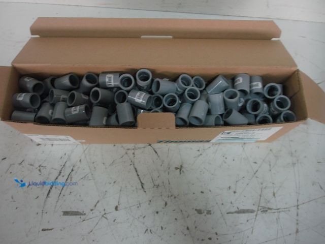 Lot 49-1629089 - Lot of APPROX (185) Carlon 1/2 in. Electrical PVC Standard Coupling, Model # E940D-80-HD, Unused.