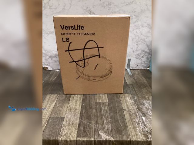 Lot 49-5448192 - VersLife Robot Vacuum and Mop Combo, 2 in 1 Robotic Vacuum Cleaner with 3000Pa Suction, Remote/APP/V...