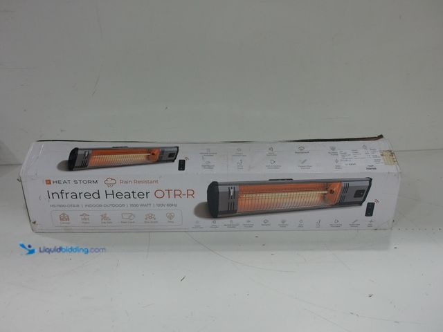Lot 49-2020578 - Heat Storm Tradesman 1,500-Watt Electric Outdoor Infrared Quartz Portable Space Heater with Wall/Cei...