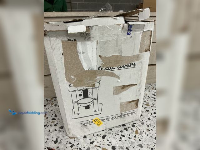 Lot 49-5476733 - 3 level cat tower with large bed.