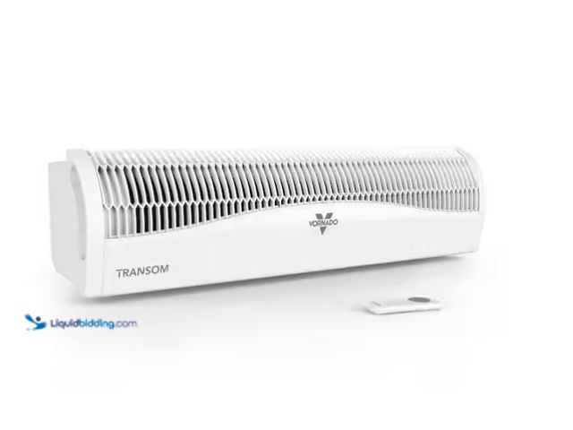 Lot 49-1548654 - Vornado Transom 26 in. 4-Speeds Window Fan with Remote Control Reversible Exhaust Mode Weather Resis...