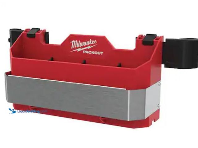 Lot 49-2020536 - Milwaukee PACKOUT Caddy Tool Box Rack Attachment, Model # 48-22-8602. MSRP: $36.97.   New, Factory s...