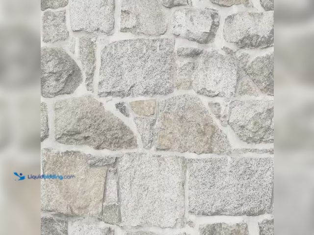 Lot 49-2003591 - Approx. (112) sq. ft. of Chesapeake Axelle Light Grey Stone Matte Pre-pasted Paper Wallpaper (Covers...