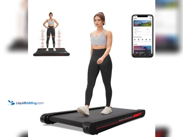 Lot 49-1513976 - Sperax Walking Vibration Pad, Under Desk Treadmills for Home,4 in 1 Vibration Plate Exercise Machine...
