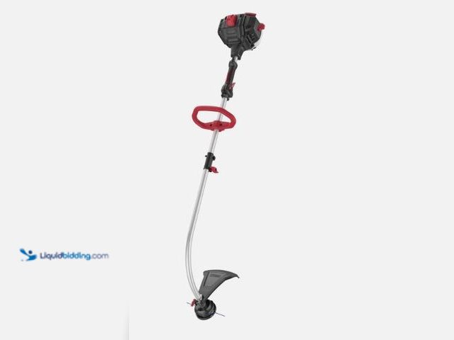 Lot 49-1623972 - Hyper Tough 17" 26cc 2-Cycle Gas Powered Curved Shaft String Trimmer, Model # 137139353892, Slightly...