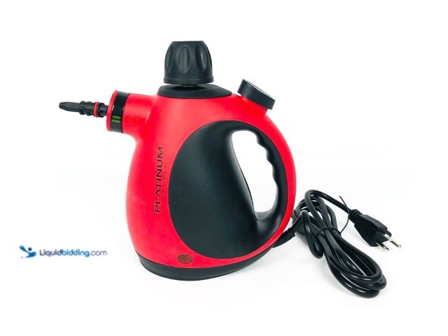 Lot 49-1622899 - Platinum Series Handheld Steam Cleaner 1200W for Deep Cleaning, Model # Slightly used, powers on, Ha...