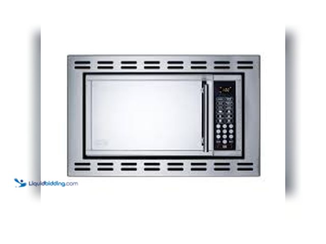 Lot 49-5489026 - Summit Appliance 0.9 cu. ft. Built-In Microwave in Stainless Steel. Model # OTR24SS. New
