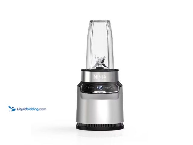 Lot 49-3566891 - Ninja Nutri-Blender Pro with Auto-iQ - BN401: 1100W Personal Smoothie Blender, Stainless Steel, 2 Cu...