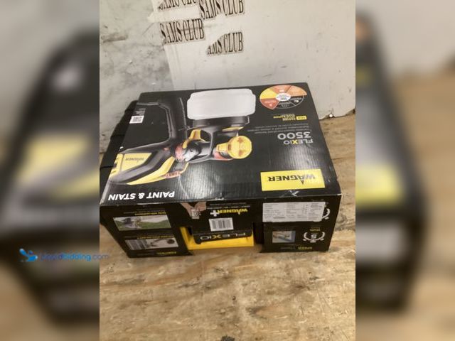 Lot 49-5454154 - Wagner Flexio 3500 Electric Handheld HVLP Paint Sprayer.Model # 2419306. item used can spray dirty.