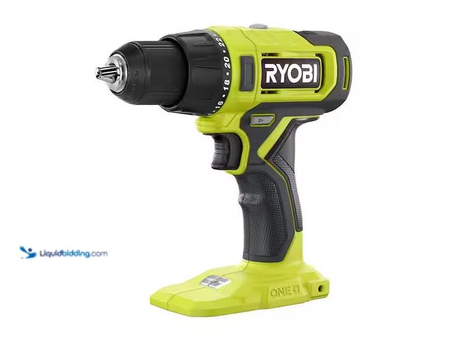Lot 49-3600222 - RYOBI ONE+ 18V Cordless 1/2 in. Drill/Driver (Tool Only) Model #PCL206, Slightly Used, Tested Works ...