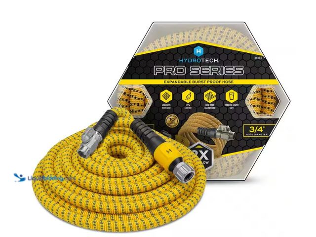 Lot 49-1515741 - Hydrotech Pro Series 3/4 in. Diameter x 100 ft. Expandable Garden Water Hose, Model # 5560C3, New.  ...