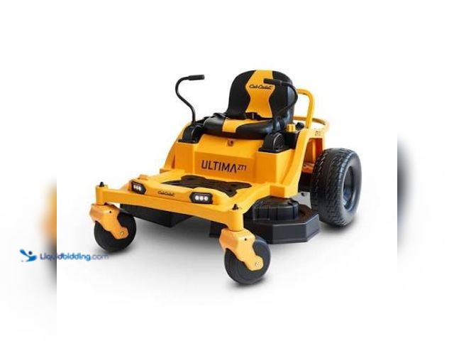 Lot 49-5543882 - Cub Cadet Zero Turn Mower 12V Ride On, Model #ZT150, parts and repair, includes charging cord.