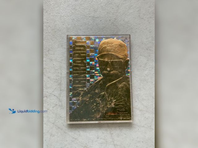 Lot 49-3609236 - Other 1999 DALE EARNHARDT SR 23K GOLD FOIL CARD SERIAL NUMBERED 9090 ENCASED