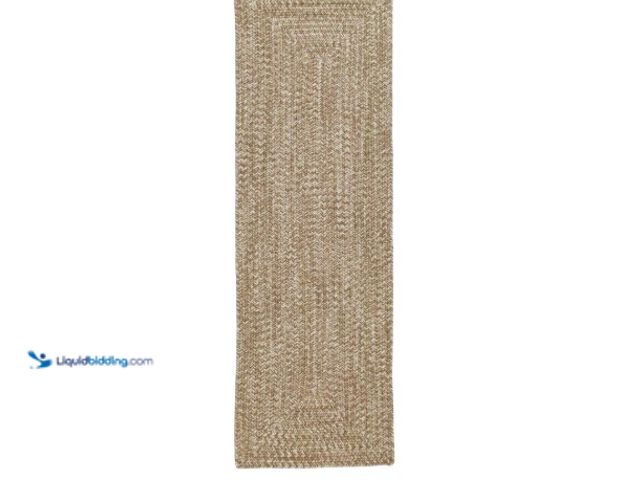 Lot 49-1572232 - Colonial Mills Siena Multi Braided Rug - Moss Green 2'x10' Model #B0DS6D481K, Unused  Ref#AmaBlue011...