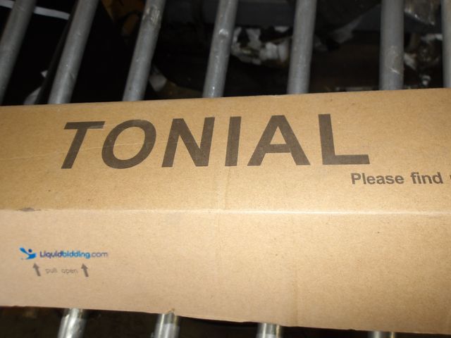 Lot 49-1513998 - Tonial, 43.5",  Mounted Black Metal Curtain Rod, Unused   Ref#4G-0723