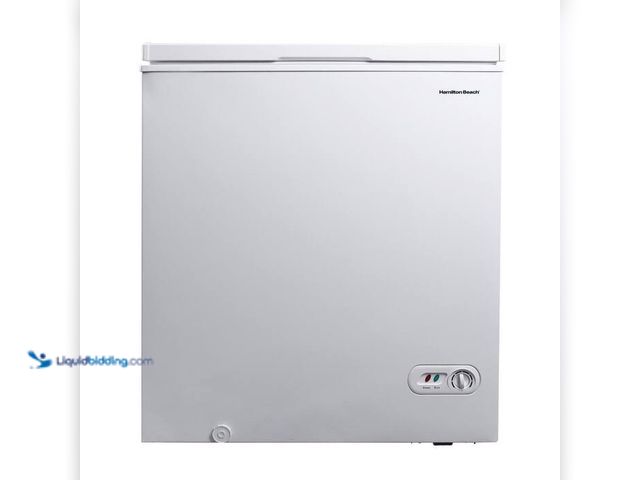 Lot 49-2000779 - Hamilton Beach 5.0 cu. ft. Chest Freezer with Manual Defrost and Garage Ready in White, Model # HBFR...
