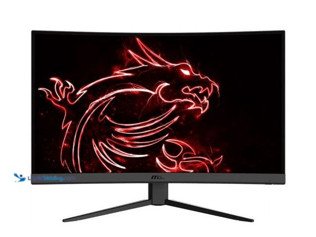Lot 49-5551822 - MSI 31.5" Curved FHD (1920x1080) HDMI DP 165Hz 1ms FreeSync LCD Gaming Monitor - Optix G32C4W, Unuse...