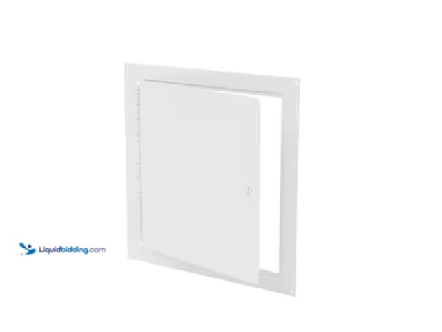 Lot 49-3430421 - Elmdor 24 in. x 24 in. Metal Wall or Ceiling Access Door, White, Model # SF24X24PC-SDL, Unused, The ...