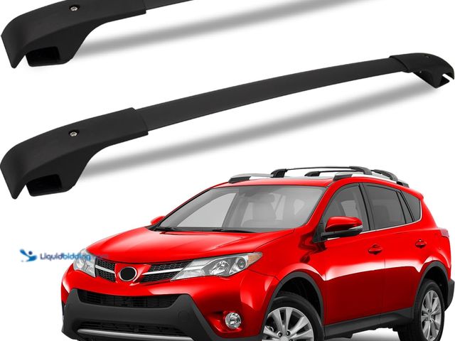 Lot 49-3516941 - FengYu Roof Racks Cross Bars Compatible with Toyota RAV4 2013-2018 with Side Rails, Aluminum Crossba...