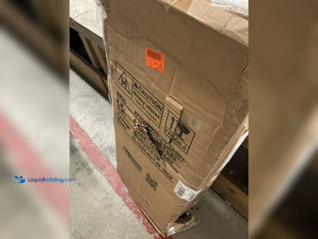 Lot 49-3539501 - FUFU&GAGA
Brown Wood Grain 6-Drawers 47.2 in. Wide Thick Board Chest of Drawers, Dresser, Storage C...